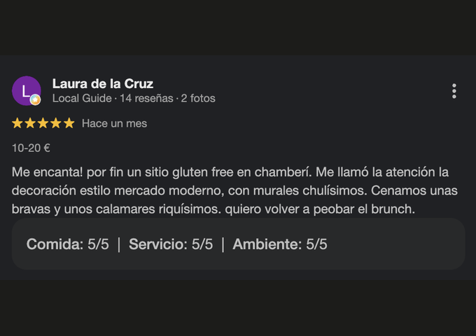 Reseña Laura de la Cruz