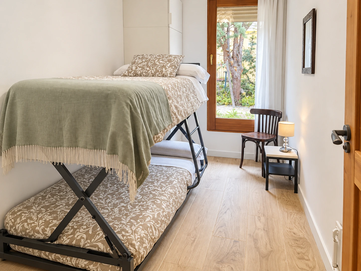 Habitación compartida con literas