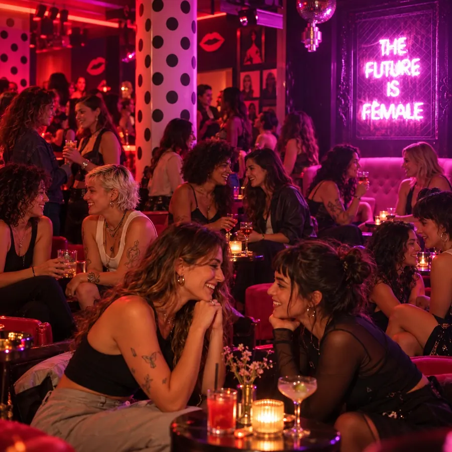 Speed dating para lesbianas en Madrid: participantes de Fulanita busca a Menganita